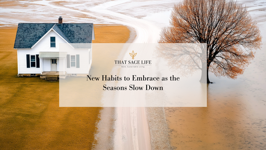 New Habits to Embrace as the Seasons Slow Down