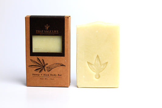 Hemp and Aloe Body Bar