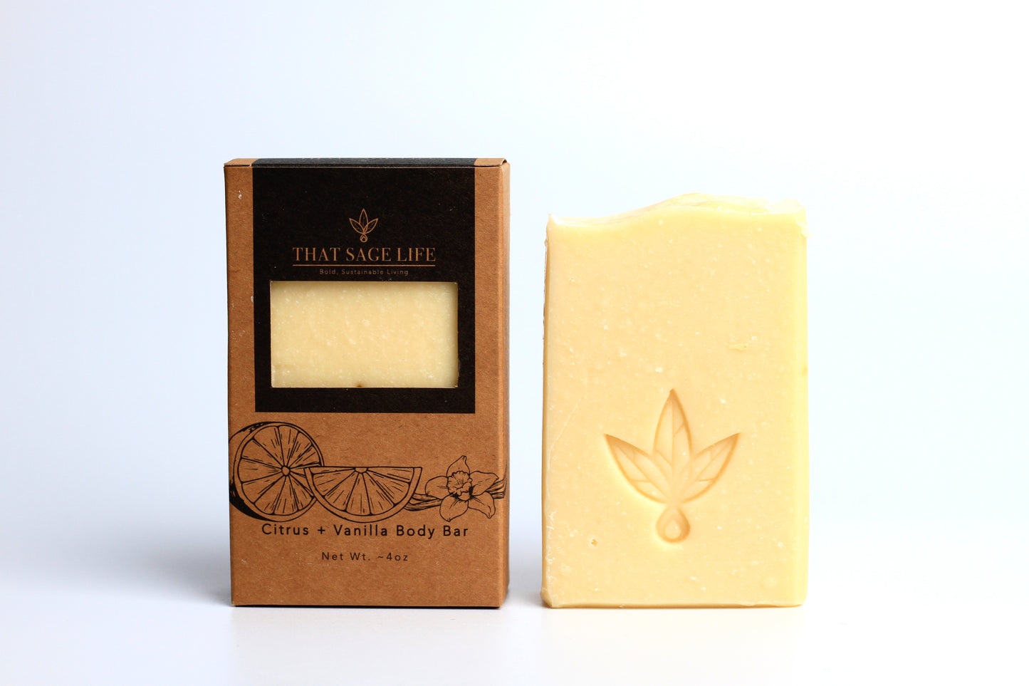 Citrus & Vanilla Body Bar