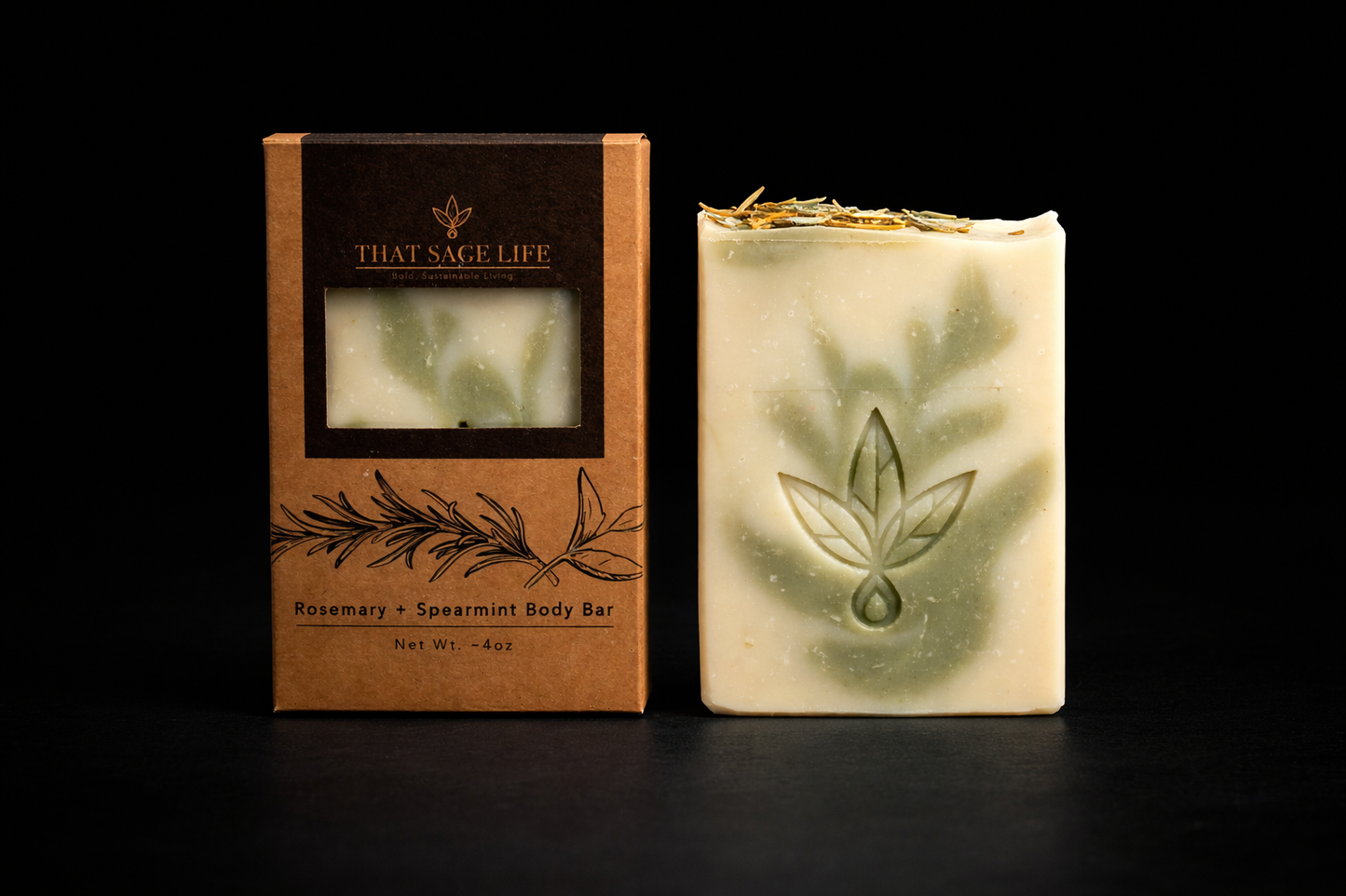 Rosemary Mint Body Bar