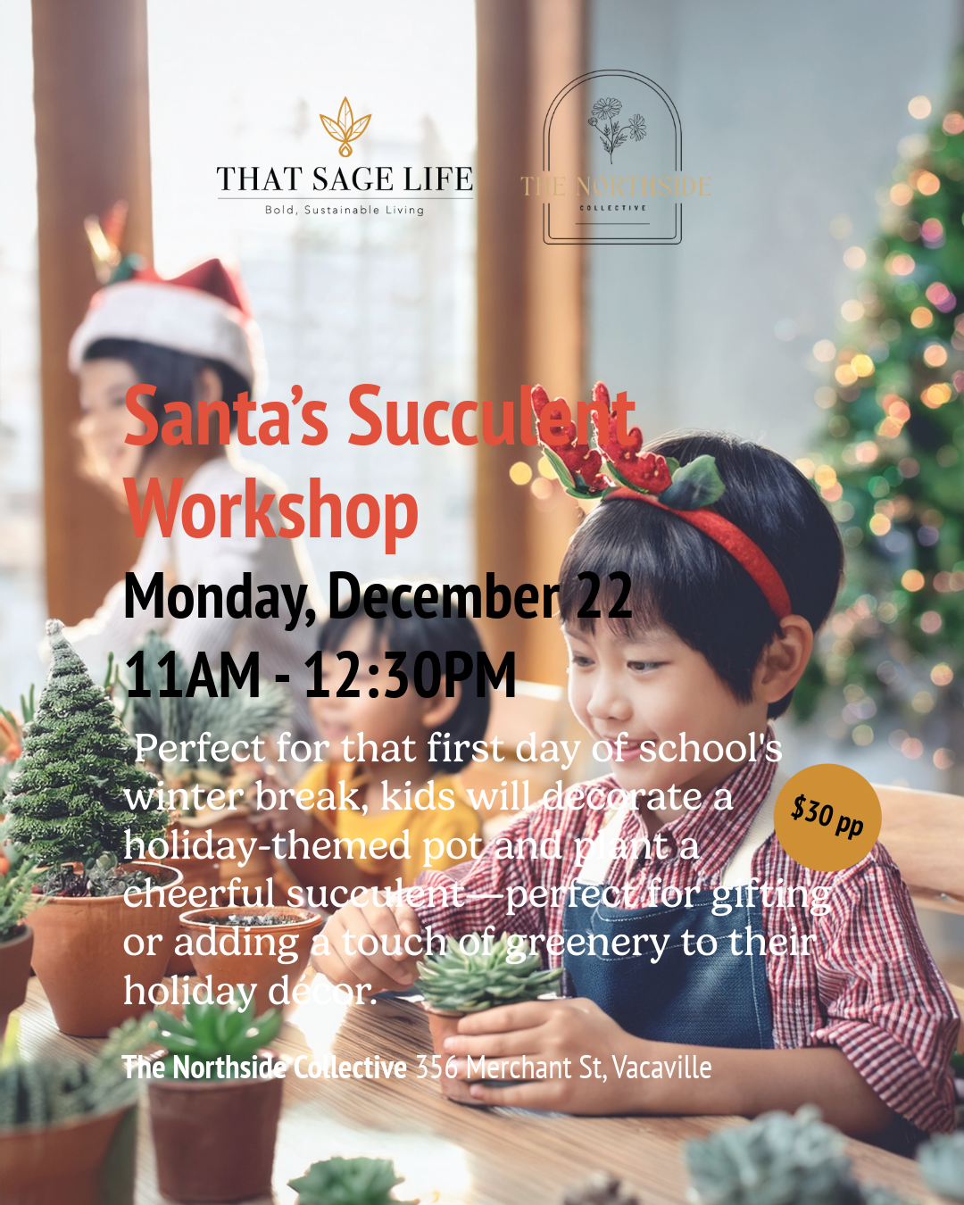 December Workshops at The Northside Collective