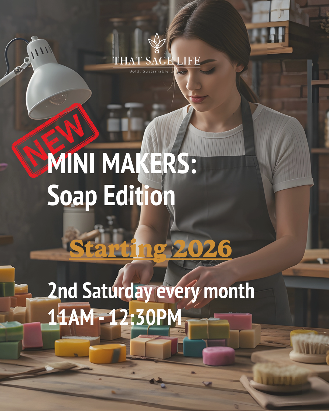 MINI MAKERS: Soap Edition