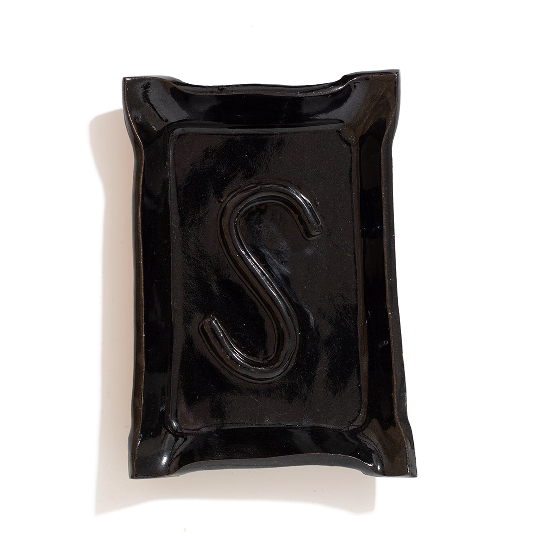 Black Soap Dish