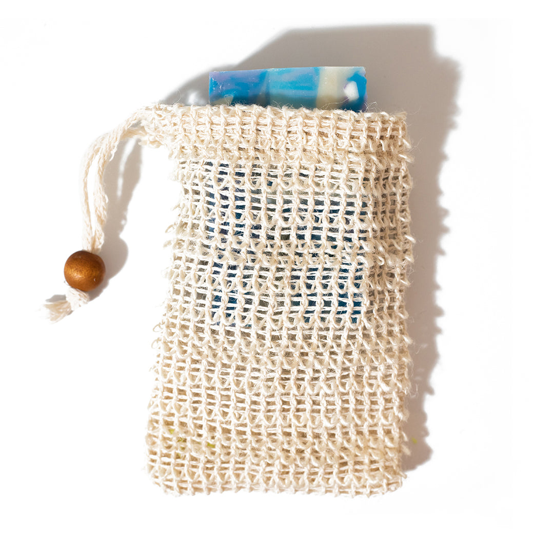 White Soap Bag