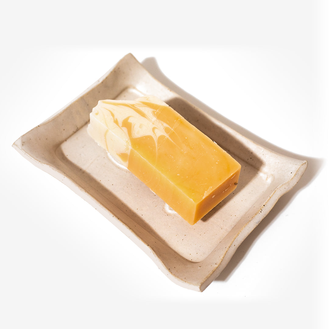 White Soap Dish