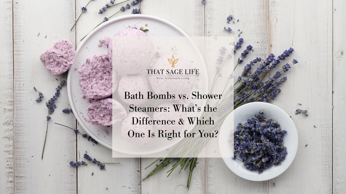 Bath Bombs vs. Shower Steamers: What’s the Difference & Which One Is Right for You?