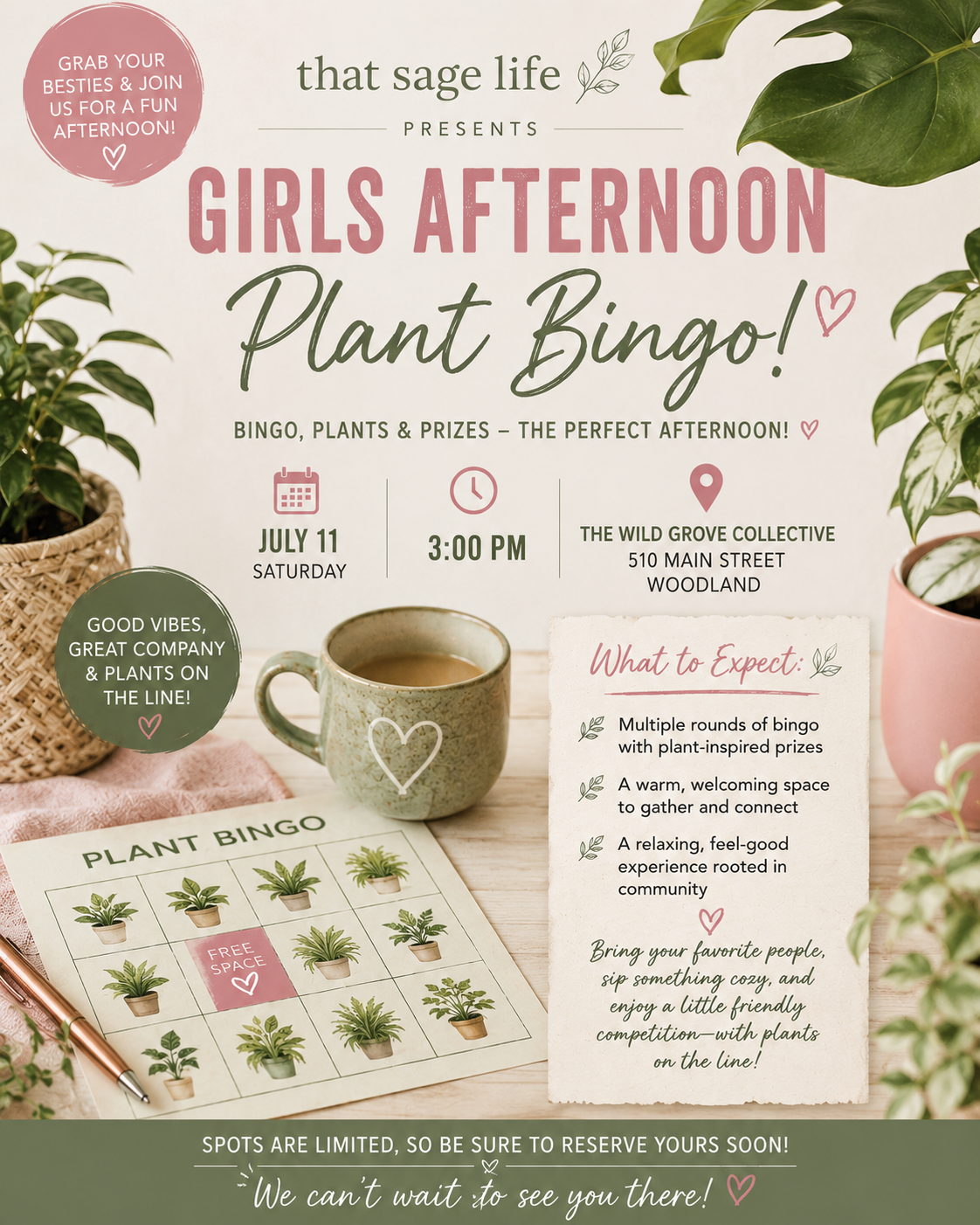 Plant BINGO at The Wild Grove Collective