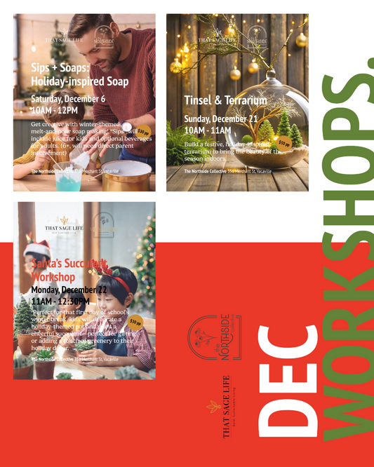 December Workshops at The Northside Collective