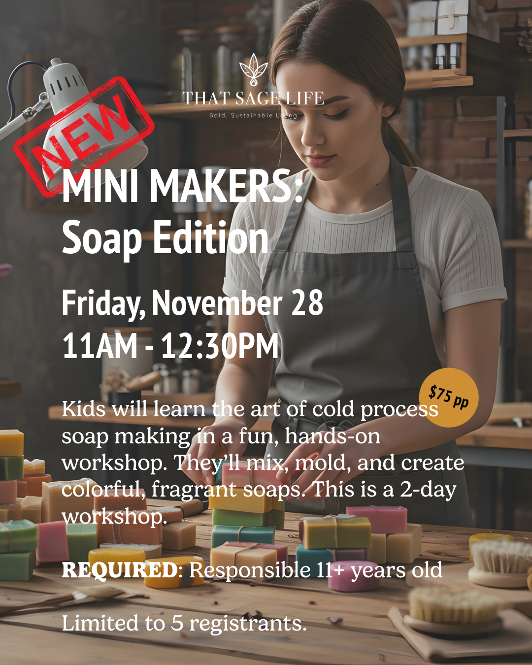 MINI MAKERS: Soap Edition